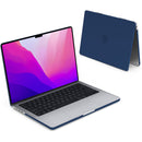 iBenzer Neon Party Case for MacBook Air 13.6" M2 2022 (Navy Blue)