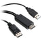 IOGEAR Active 4K HDMI to DisplayPort Cable (6')