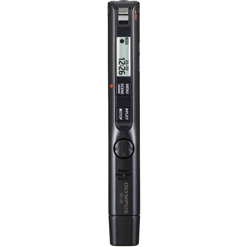 Olympus VP-20 Digital Voice Recorder with Built-In Speaker and USB-A