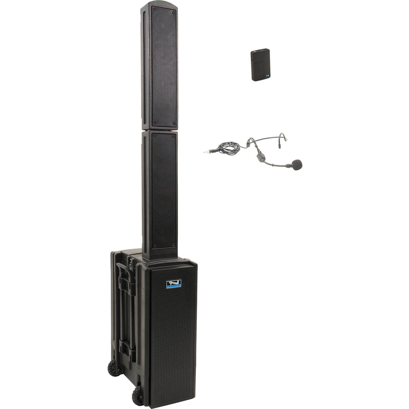 Anchor Audio Beacon System 1 with Dual Receiver, Wireless Beltpack, and Headset Mic