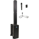 Anchor Audio Beacon System 2 with Dual Receiver, Wireless Handheld Microphone, Beltpack Transmitter, and Collar Mic
