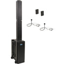 Anchor Audio Beacon System 2 with Dual Receiver, Two Beltpack Transmitters, and Two Collar Mics