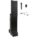Anchor Audio Bigfoot System 2 with Dual Wireless Receiver, Handheld Wireless Mic, Beltpack, and Headset Mics