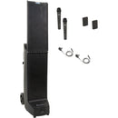 Anchor Audio Bigfoot System 4 with Two Dual Wireless Receivers, Two Handheld Wireless Mics, Two Beltpacks, and Two Lavalier Mics