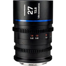 Venus Optics Laowa Nanomorph 27mm T2.8 1.5x S35 Anamorphic Lens (MFT Mount, Blue Flare)