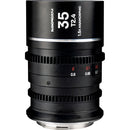 Venus Optics Laowa Nanomorph 35mm T2.4 1.5x S35 Anamorphic Lens (DL Mount, Silver Flare)
