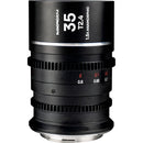 Venus Optics Laowa Nanomorph 35mm T2.4 1.5x S35 Anamorphic Lens (MFT Mount, Silver Flare)