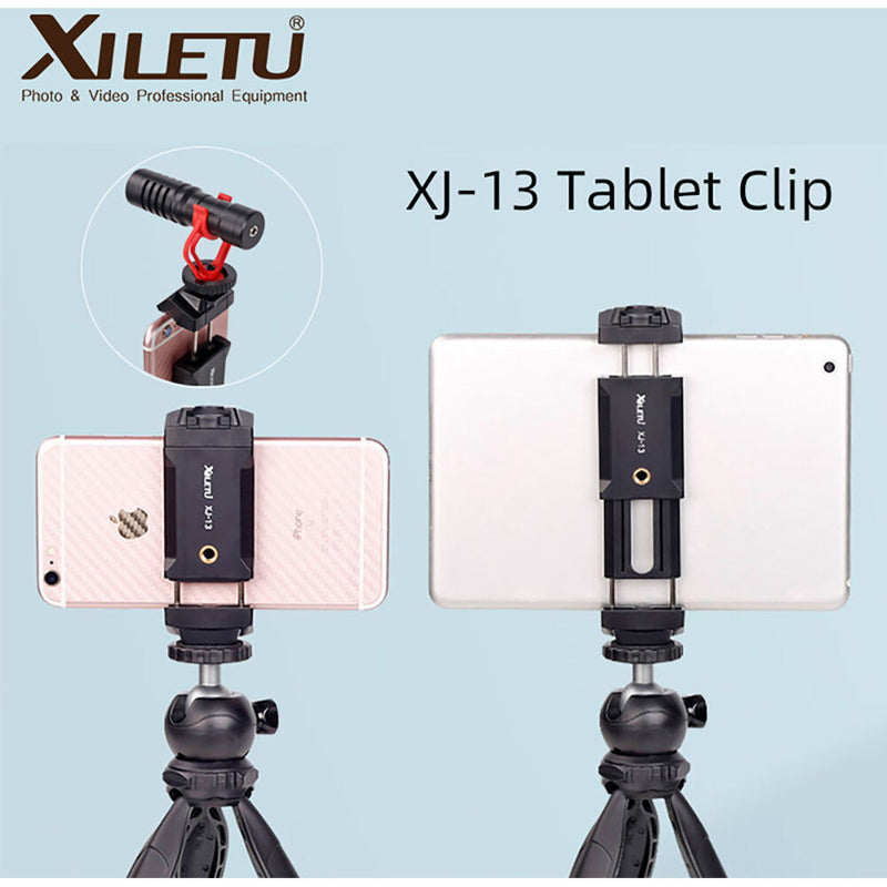 XILETU Universal Tablet and Smartphone Holder with Mini Tripod