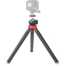 XILETU XS-110 Portable Tripod with Ball Head and Smartphone Holder