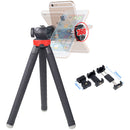 XILETU XS-110 Portable Tripod with Ball Head and Smartphone Holder