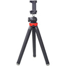 XILETU XS-110 Portable Tripod with Ball Head and Smartphone Holder