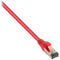 Pearstone Cat 7 Double-Shielded Ethernet Patch Cable (10', Red)