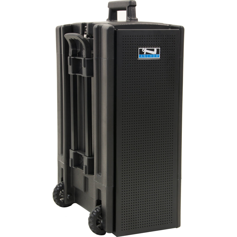 Anchor Audio Beacon System 4 with Two Duo Receivers, Four Beltpack Transmitters, and Four Collar Mics