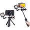 XILETU XSG-3 Lite Mini Tripod with 360-Degree Ball Head and Selfie Stick