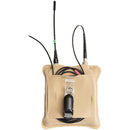 Viviana Mini Belt Puffy Pouch (Beige)