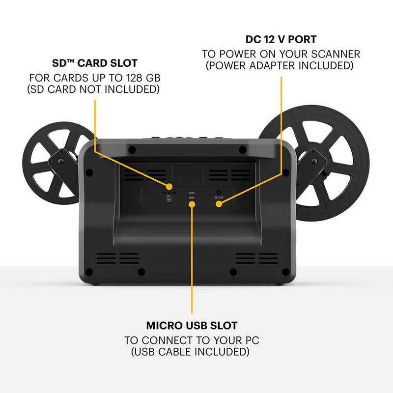 Kodak REELS Film Digitizer for 8mm and Super 8 Film