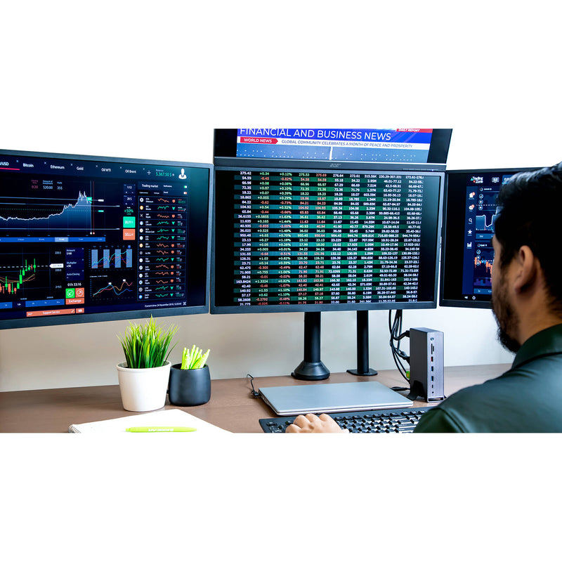 IOGEAR Dock Pro Universal 4K Quad Docking Station