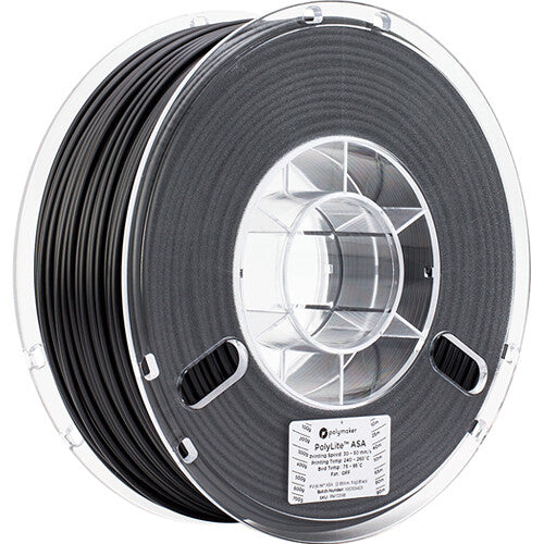 Polymaker 2.85mm PolyLite ASA Filament (Black, 2.2 lb)