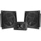 AC Infinity AIRPLATE T8 Dual 6" Home Theater Cabinet Fan System (Brushed Black)