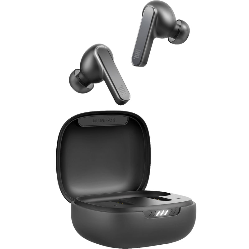 JBL Live Pro 2 Noise-Canceling True Wireless In-Ear Headphones (Black)