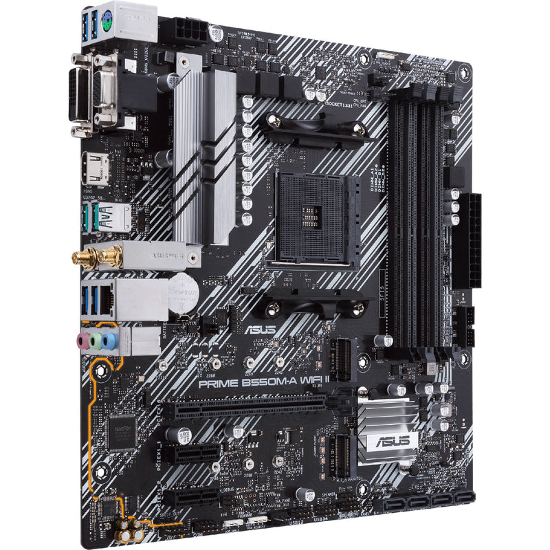 ASUS PRIME B550M-A WIFI II Micro-ATX DDR4 Motherboard