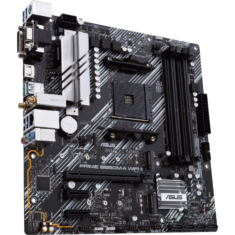 ASUS PRIME B550M-A WIFI II Micro-ATX DDR4 Motherboard