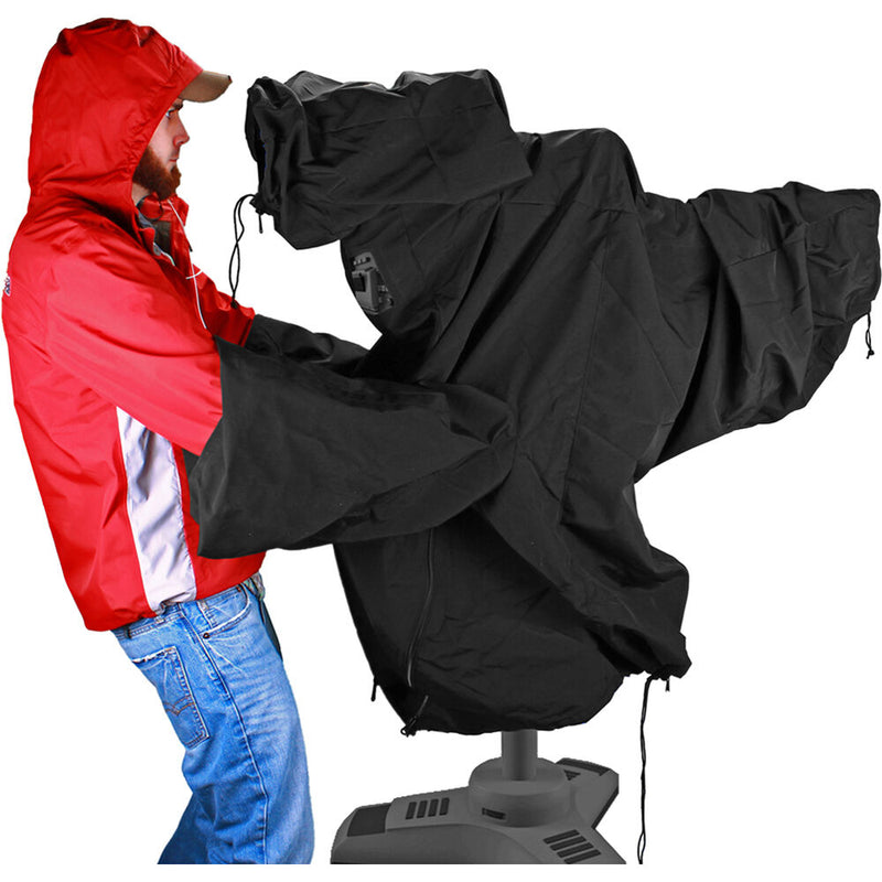 PortaBrace Rain Protection for Camera with Fujinon 4K Premier UHD UA107X8.4 Lens