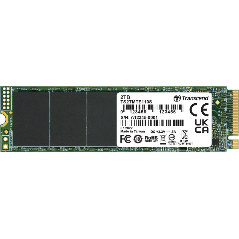 Transcend 2TB 110S M.2 PCIe Gen3 x4 SSD