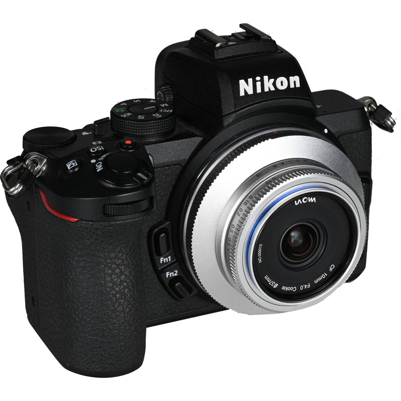 Venus Optics Laowa 10mm f/4 Cookie Lens for Nikon Z (Silver)
