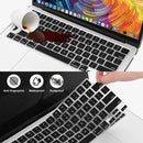 TechProtectus Colorlife Hard-Shell Case & Keyboard Cover for 13.6" MacBook Air M2 (Black)