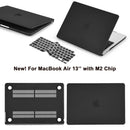 TechProtectus Colorlife Hard-Shell Case & Keyboard Cover for 13.6" MacBook Air M2 (Black)