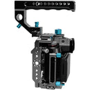 Kondor Blue Camera Cage with Top Handle for Panasonic Lumix GH6 (Space Gray)