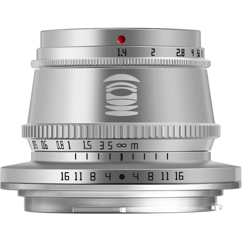 TTArtisan 35mm f/1.4 Lens for Canon RF (Silver)