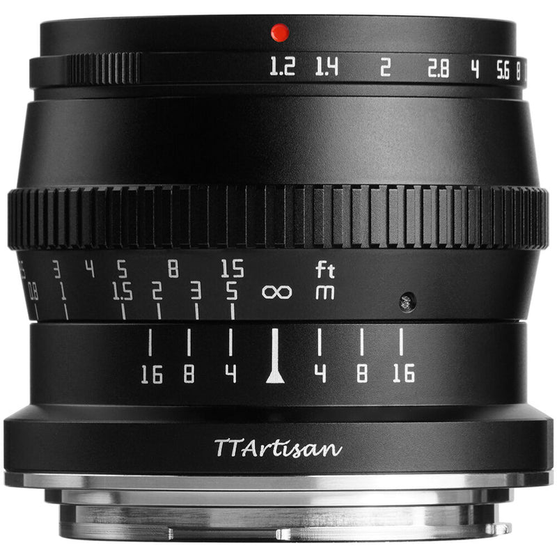 TTArtisan 50mm f/1.2 Lens for Canon RF (Black)