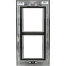 2N Flush Frame for 2 IP Verso Modules (Black)