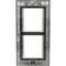 2N Flush Frame for 2 IP Verso Modules (Black)