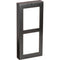 2N Surface Frame for Two IP Verso Modules (Black)