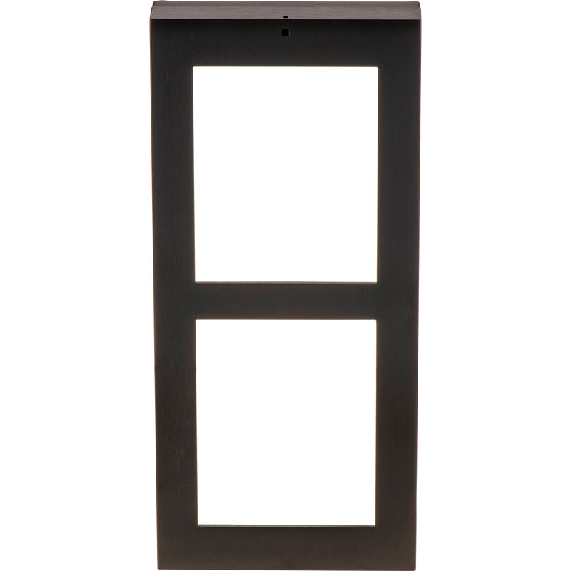 2N Surface Frame for Two IP Verso Modules (Black)