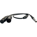 iFootage DMX 3-Pin Adapter Y Cable (27.7")