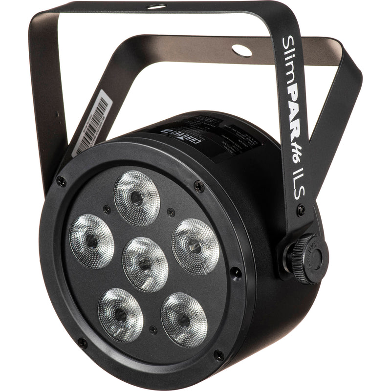 CHAUVET DJ SlimPAR H6 ILS Low Profile 6-in-1 LED PAR (RGBAW+UV)
