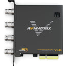 AVMATRIX VC41 1080p 3G-SDI PCIe 4-Channel Capture Card