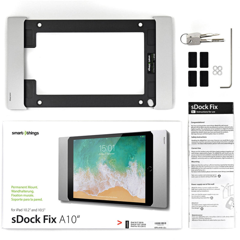 smart things solutions S31 sDock Fix Wall Mount for iPad Mini 6 (Black)