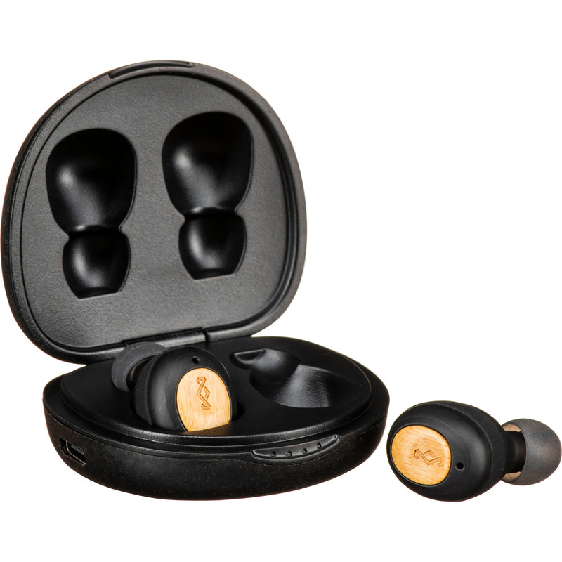 House of Marley Champion True Wireless In-Ear Headphones (Signature Black)