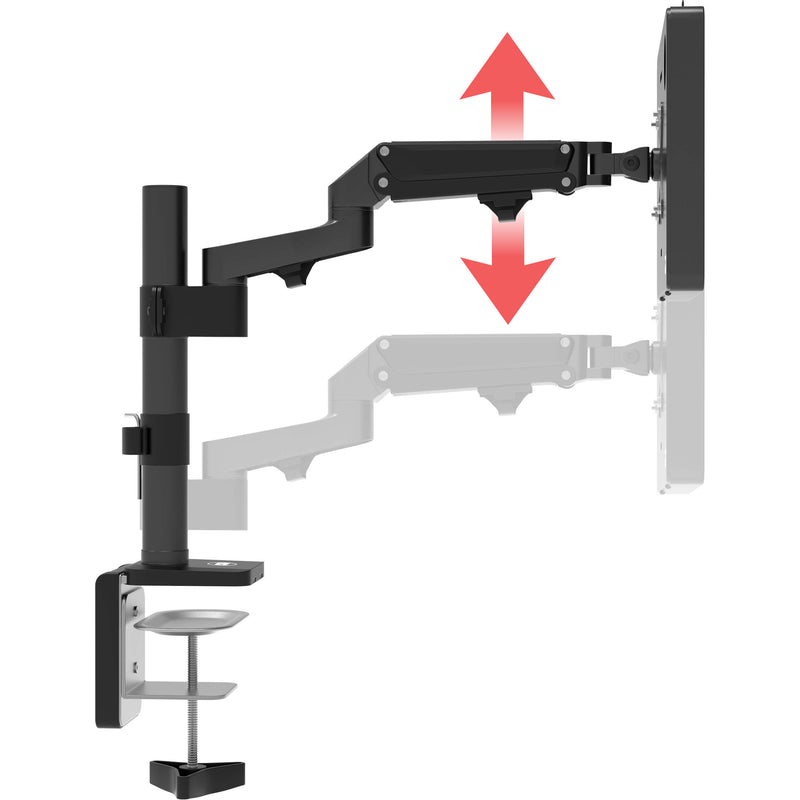 CTA Digital Articulating Desk Clamp Mount with Universal Security Enclosure