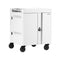 Bretford CUBE Cart 16-Device Charging Cart with 90&deg; Doors (Arctic White)