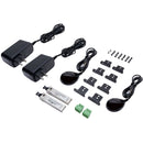 Camplex 4K/2K HDMI 2.0 Over Fiber Extender Set with 10G Ethernet and RS-232 (24.8 Miles)