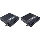 Camplex 4K/2K HDMI 2.0 Over Fiber Extender Set with 10G Ethernet and RS-232 (24.8 Miles)