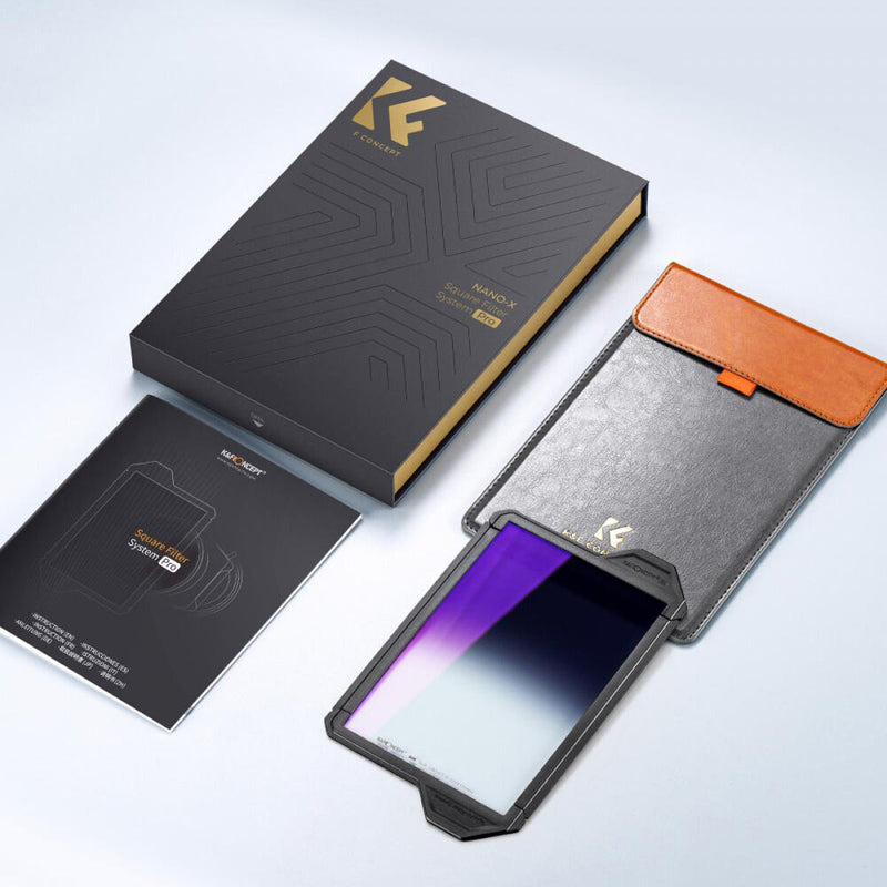 K&F Concept X-PRO Square Soft Edge ND8 Filter with Frame (100 x 100mm)