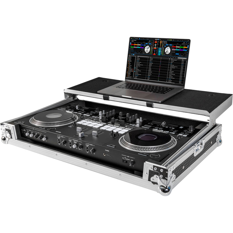 Headliner Flight Case with Laptop Platform for Pioneer DJ DDJ-REV7