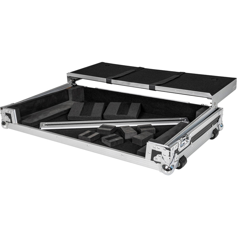 Headliner Flight Case with Laptop Platform and Wheels for Pioneer DJ DDJ-REV7